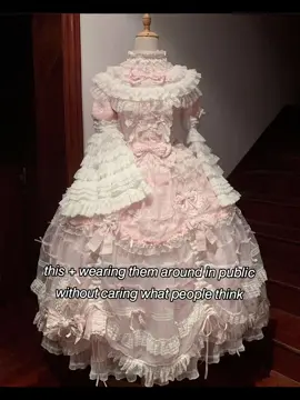 though first I need money for the clothes... 😿WILL HAPPEN ONE DAY  !! #lolitafashion#lolitadress#fyp#fypシ 