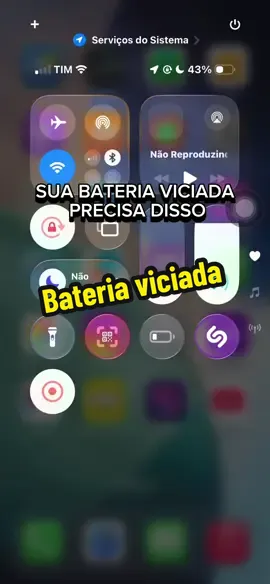 Se a bateria do seu iPhone está viciada faça isso #tutorial #iphone #dicadeiphone #truquedeiphone #bateriaiphone 