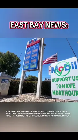 GAS STATION CONTROVERSY ⛽️👀 There’s strong support as well as opposition to the gas station. The owner says he’s been welcomed into the community the last 3 years and he’s asking for the chance to further be a bigger apart of it. #eastbay #alamedaca #bayarea #localnews #bayareanews #kron4 #fyp @KRON4 News 