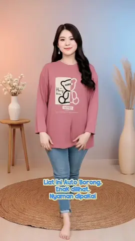 Belinya Disini ☝️  Kaos lengan panjang wanita kekinian, bahan adem, keren dan nyaman dipakai 🤩  #outfit #kaoslenganpanjangwanita #atasanwanita #kaoswanita #fypシ゚viral 