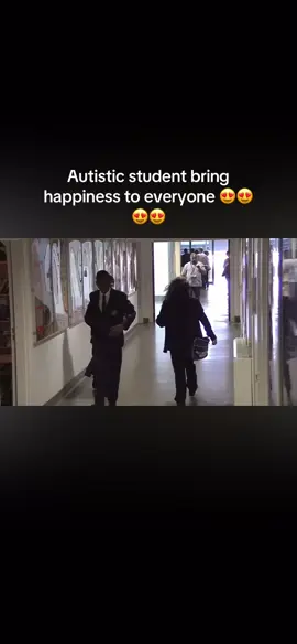 Autistic Student Brings Happiness to Everyone😘😘😘