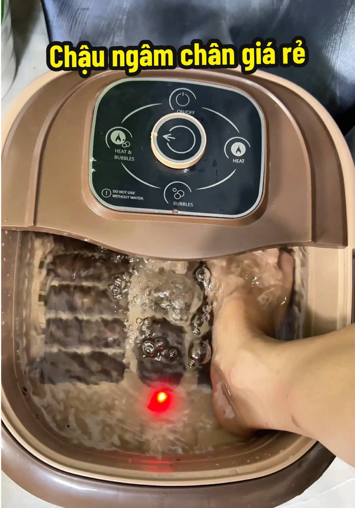 Chậu ngâm chân giá rẻ #chaungamchanmassage #chaungamchanmassage #chaungamchanhongngoai #vanvuive6262 #xuhuong 