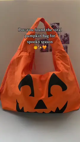 How cuteee😭🎃And it’s big enough to hold all my stuffs#totebags#shoulderbag#halloween #pumpkin #largecapacity #halloweenlook #travelbag#totebagaesthetic #tote #purse #bag #handbag #largecapacity #handbags #shoulderbag #dailyuse #commutingbags #multipocket #zipper #solid #schoolbag #whatsinmybag #travel #whatsinmypurse #simple #cute #toocute #fashion #viral #bagessentials #bagcollection #bigbag  #spotlightfinds #tiktokshoplabordaysale 