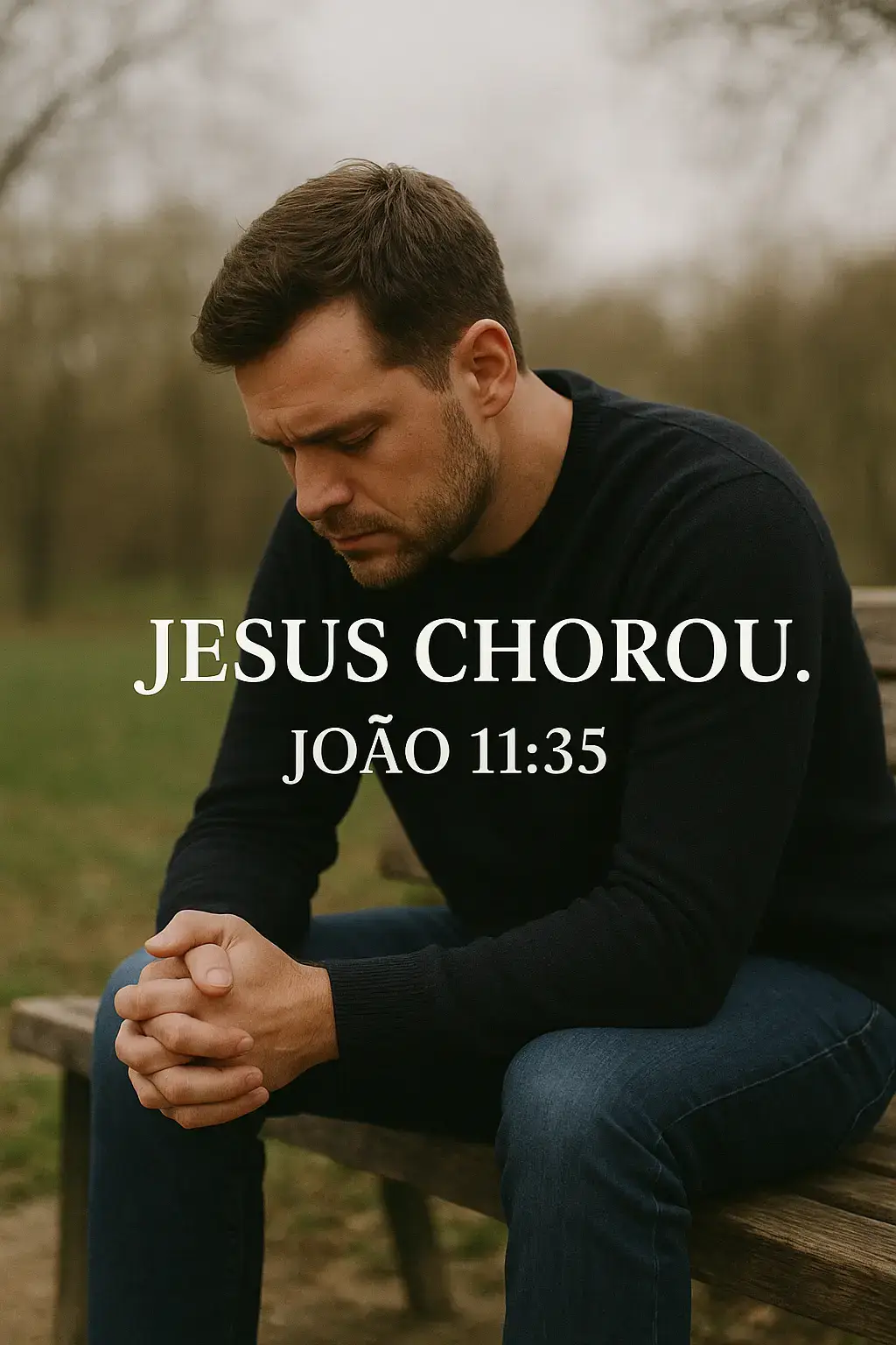 “Jesus chorou.” (João 11:35) Um dos versículos mais curtos da Bíblia é também um dos mais profundos. Ele nos lembra que Cristo, sendo Deus, também viveu a dor humana. Isso significa que sentir tristeza não é sinal de fraqueza espiritual. Pelo contrário: é parte da nossa humanidade. Se até Jesus chorou, você também pode. Se até Ele abriu espaço para a dor, nós não precisamos escondê-la. Não é falta de fé demonstrar emoções. Não é pecado buscar ajuda. Não é vergonha admitir que dói. Deus não se afasta do seu choro, Ele se aproxima. #mensagem #saudemental #depressao #ansiedade #cristo 