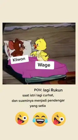 suami kliwon istri wage nk istri lgi curhat suami GR meneng ae blas gx cemuwet 🥱🥱 #kliwonketemuwage#fypppppppp #berandatiktok#cerpenlucu 
