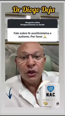 N.A.C 600mg #vidasaudavel #suplementação #glutationa #nacetilcisteina #nac 
