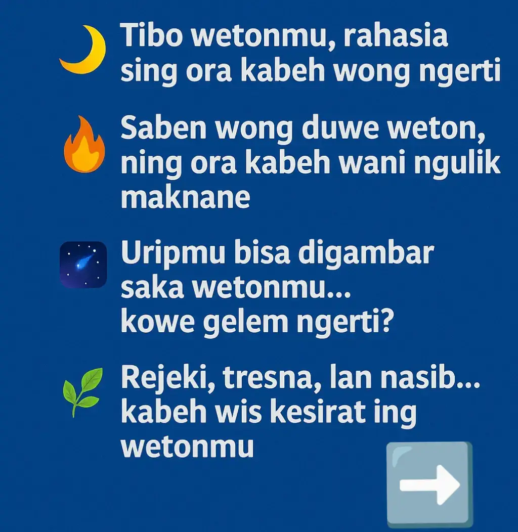 #wetonjawa #weton #jawapride #jawa #neptune 