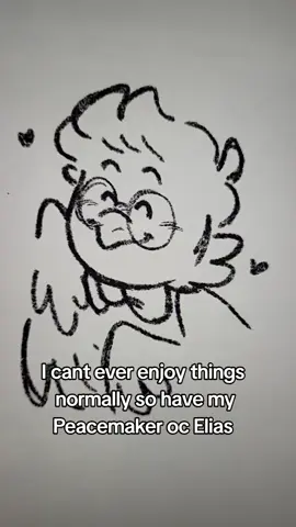 hes cool and awesome and definitely doesnt kiss guys #maxicaiman #selfinsert #selfship #ocxcanon #selfinsertxcanon #yumeship #Peacemaker #peacemakeroc #dccomicsoc 