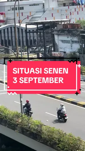 09:55, indah kan jakarta tanpa Macet dan demo. So jangan biarkan provokasi berlarutan! Kekal aman ya. Good morning and happy working. 
