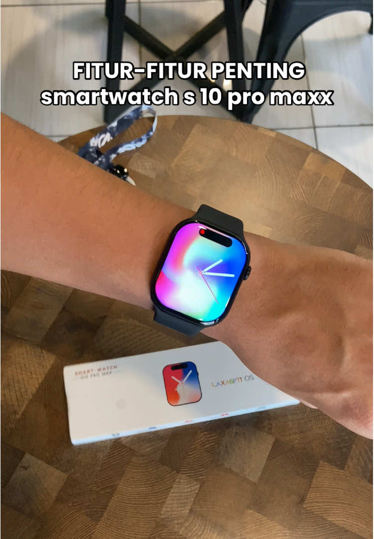 Fitur” penting smartwatch s 10 pro max! #gajiansale #promoguncang99 