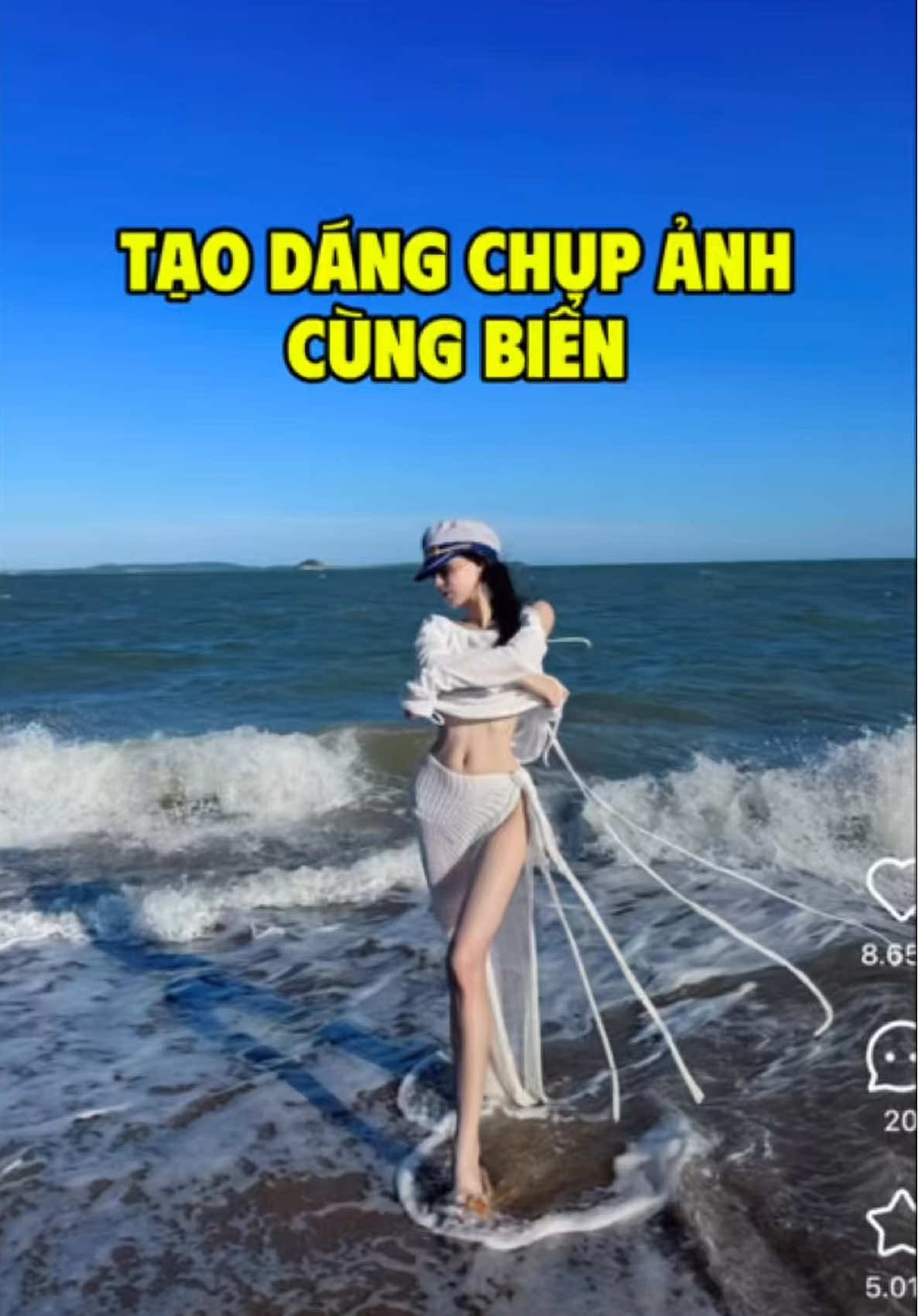 Tạo dáng cự kì slay bên bãi biển #danchoihesongao #taodangchupanh #trending #dibien #phukiendibien 