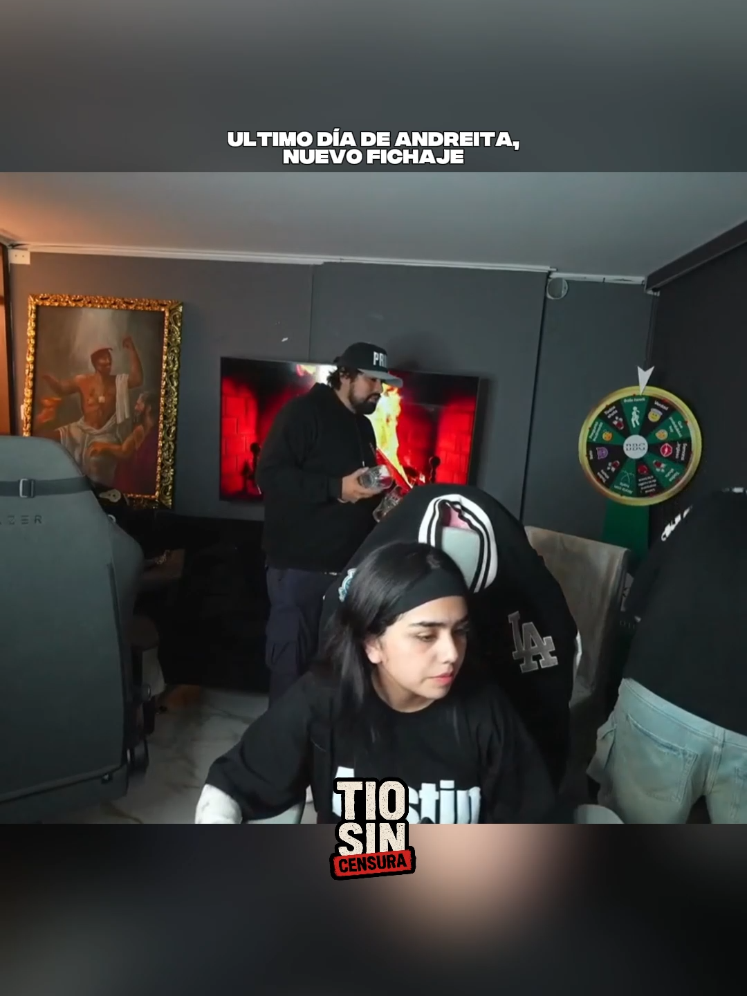 Última día de andreita, nuevo fichaje  #esbebote #andreita #humor #kick #stream #clips