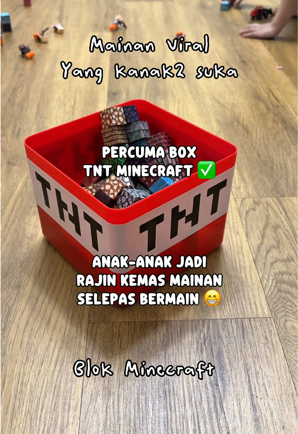Anak saya memang peminat tegar Minecraft. Lepas beli set blok magnetik Minecraft ni, dia leka berjam-jam bina bangunan & karakter! 🧲 Kualiti bagus, tak mudah tertanggal, sangat berbaloi. #toys #Minecraft #tiktokshop #murah 