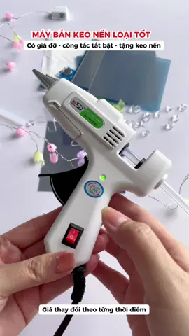Máy bắn keo tặng 10 keo nến 49k - giá thay đổi theo thời điểm #sungbankeo #sungbankeosllicone #handmade #dungcuhandmade #sungbankeonen 