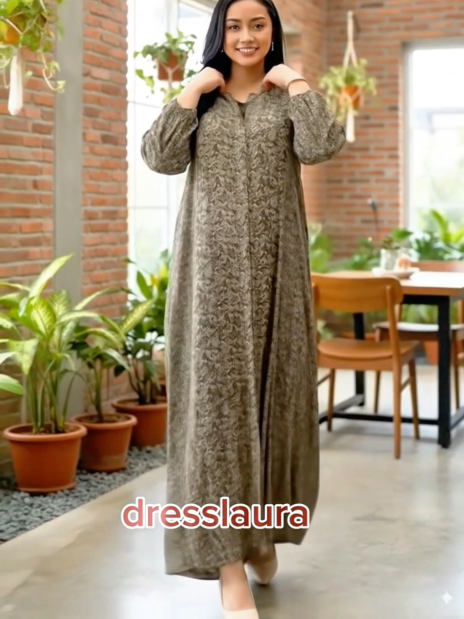 amira midi dress busui rayon casual kekinian produk gallery hawet, ld 120🥰#dresskekinian  #busuifriendly #ootdmurah  #fashionwanita  #mididressadem 