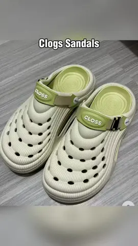 CLOSS.PH Summer Outer Wear Dual-Use All Match Anti-Slip Baotou Beach Clogs Shoes For Men #clogs #shoe #sandals 