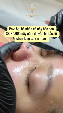 Sợi bã nhờn cỡ này thì bảo sao skincare mấy năm  vẫn không hiệu quả  #AlohaBeauty #AlohaThaoDien #AlohaSpa #xuhuongtiktok #xuhuong #fyp #viral #xh #videoviral #FacialCare #viraltiktoks #viralvideo #chamdakhoahoc #SkinDetox #detox #viraltiktok #LuxurySpa 