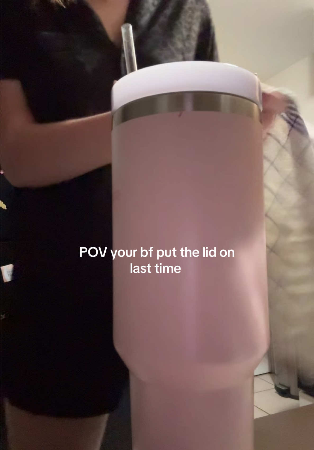 He must have glued it bc I literally couldn’t get it off #fypage #trend #fyp #relatable 