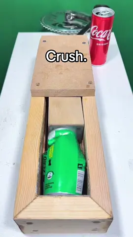 I could do this job all day 😊 #relaxing #oddlysatisfying #asmr #cans #crushing (via cancrushingasmr/IG)