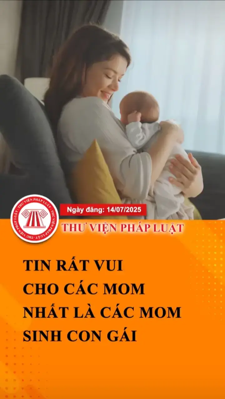 Tin Rất Vui Cho Các Mom Nhất Là Các Mom Sinh Con Gái !  #LearnOnTikTok #hoccungtiktok #nguoidanviet_official #cacmomsinhcongai #boytedexuat