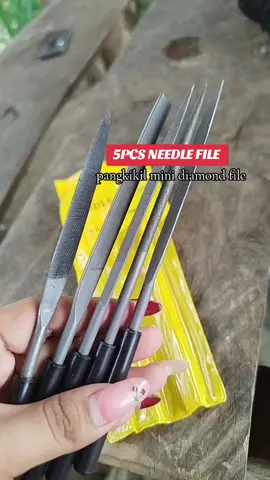 5pcs Diamond Steel File Set, #steelfile #needlefile #5pcssetdiamondsteelfile 