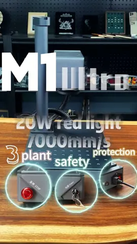 M1 ultra, 20W fiber optic engraving metal, 📱/💻 can be operated, three kinds of safety protection saving convenience#newproduct #metal #exclusive #logo #laserweldingmachine 