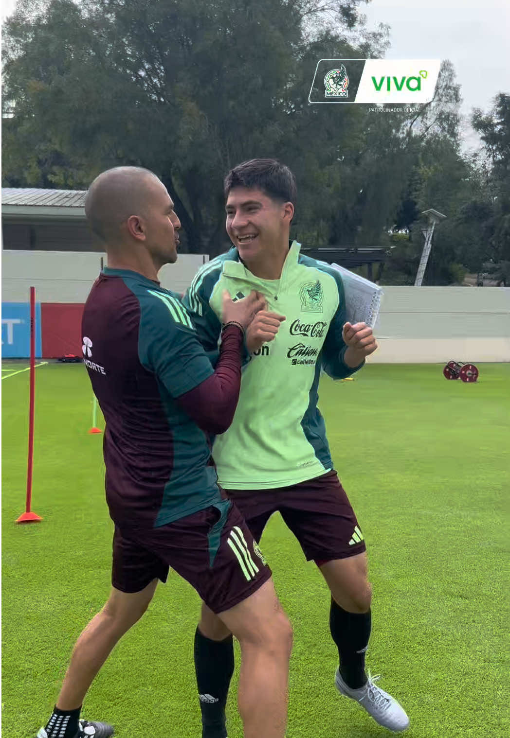 #Sub20 Obed Vargas, CAMPEÓN de Leagues Cup y ya está entrenando con nosotros 🫶🏼 #miselecciónmx #futbolmexicano #pov #obedvargas 