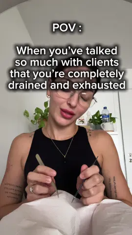 Beauticians will understand 😅 #lashmakers #exausted #beauty #burnedout 