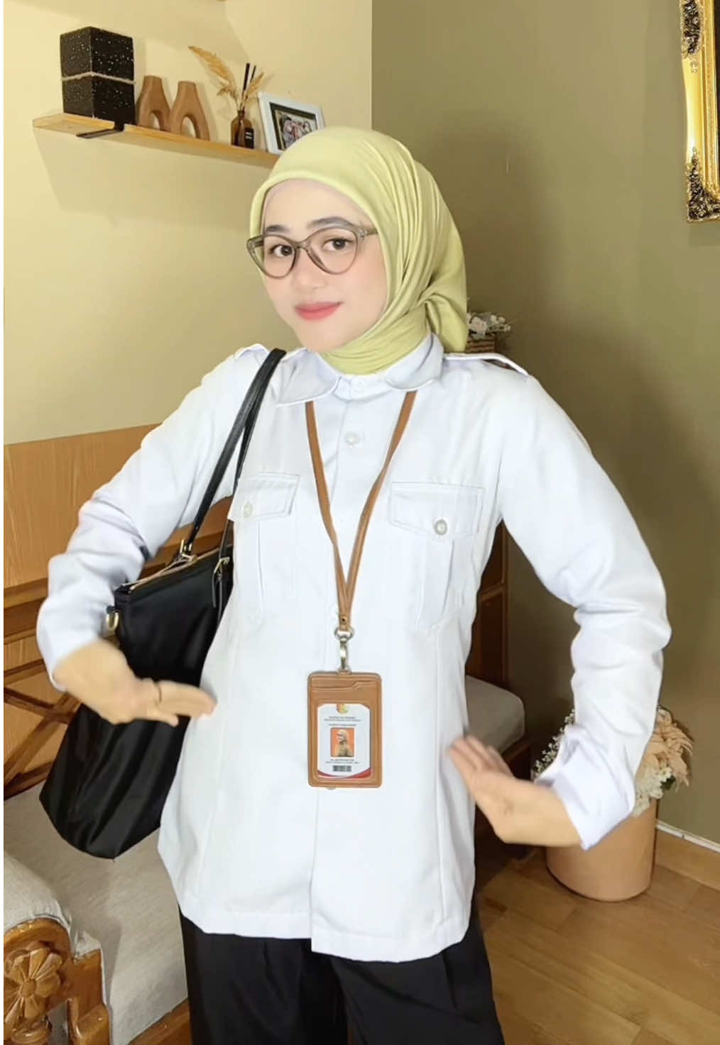 PDH Putih ASN permendagri 10 tahun 2025 *bahannya juara 💕🫶 #pdhputih #bajupns #pdhasn #jilbabkhakimuda 