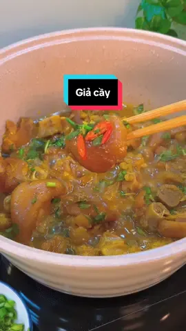 Cách nấu giả cầy 3 đời của chị pan hàng ở đầu ngõ #nhaquynhdam #ancungtiktok 