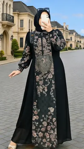 ALUNA DRESS Gamis wanita set hijab #gamis #dressgamis #gamisviral #fyp 