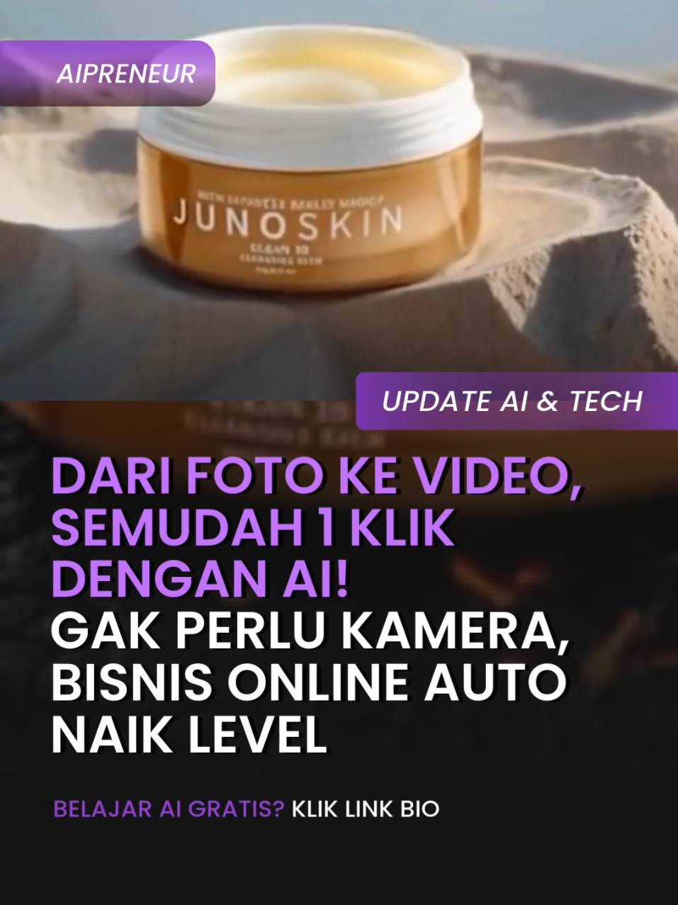 Kenalin Lumera AI — teknologi yang bisa langsung mengubah foto produk jadi video profesional dalam hitungan detik. Cukup upload foto, pilih gaya, dan AI yang kerjakan sisanya. 🚀 Cocok banget buat ads, online shop, atau konten sosial media. Tanpa kamera, tanpa reshoot, tanpa repot editing. Semua serba instan & high-quality! 👏 cr: theaipage #AIContent #ProductVideo #AIForBusiness #AIPreneur #LetAIWorks 