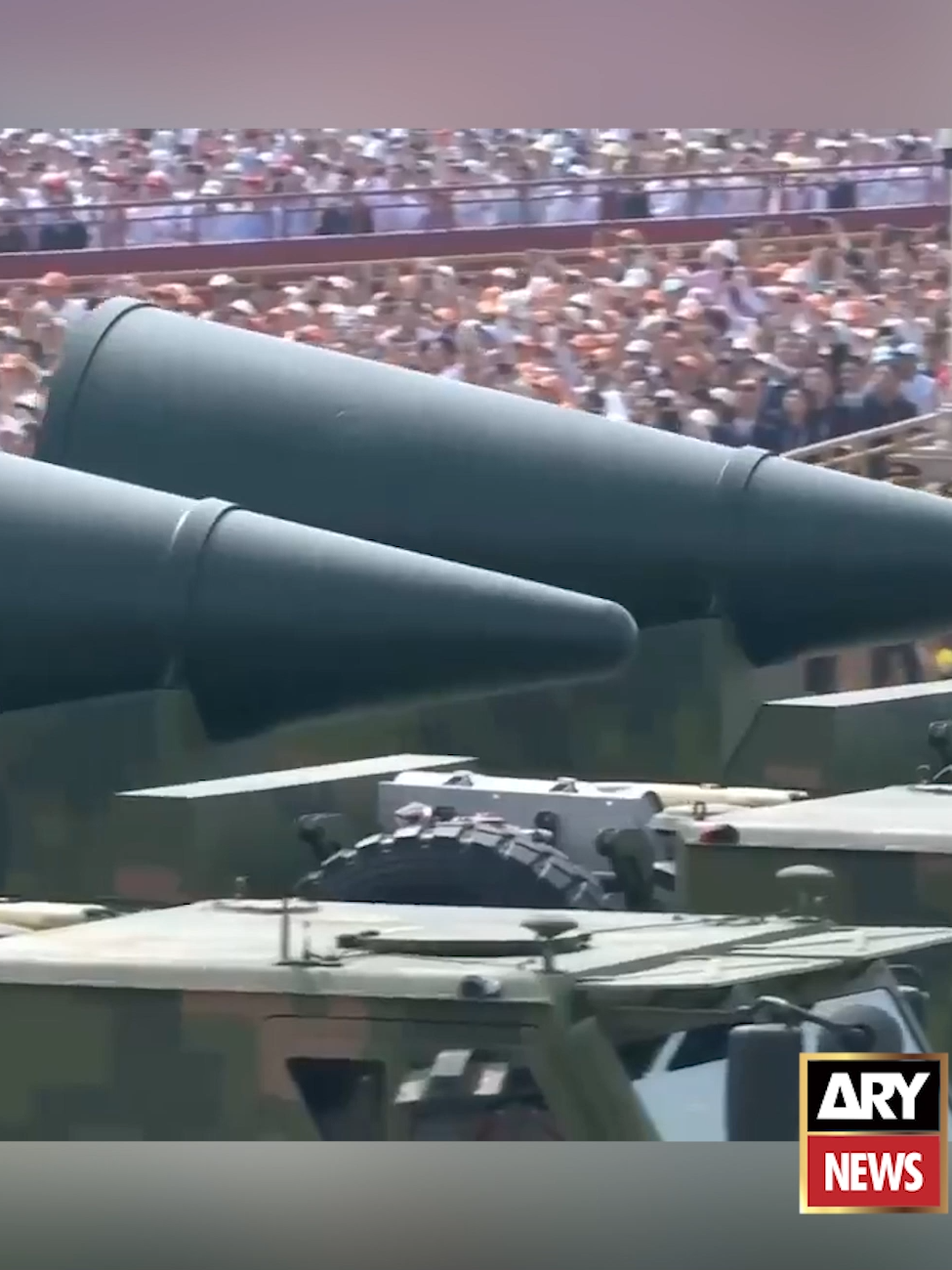 China unveiled its brand new nuclear-capable DF-61 intercontinental ballistic missile #ARYNews