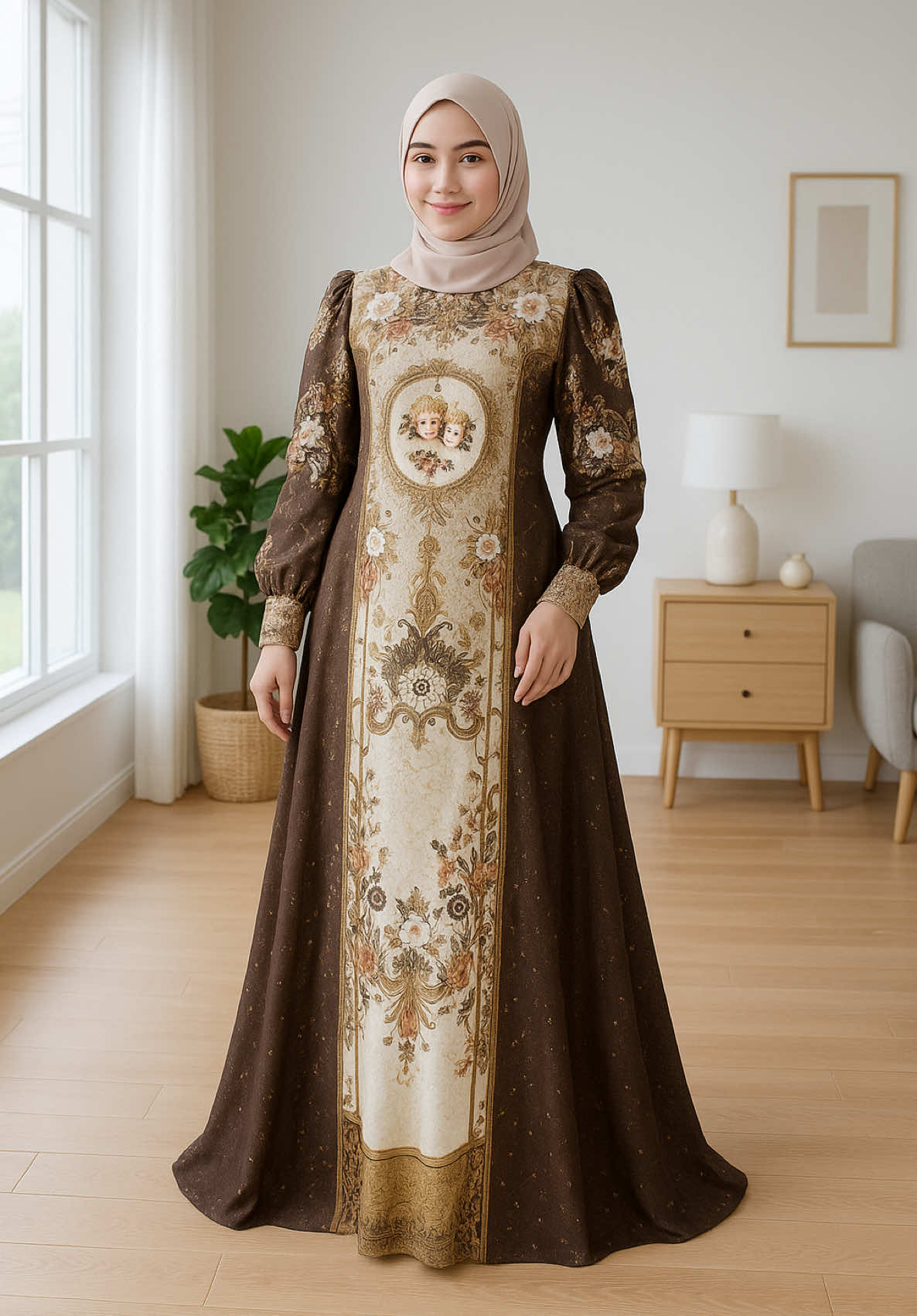 Gamis SALMA  Silk Premium #gamiskondangan #gamiskondanganviral #gamiskondanganmurah 