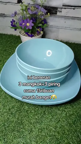 #paket6pcs3mangkok3piring #murahmeriah #cekkeranjangkuningya 