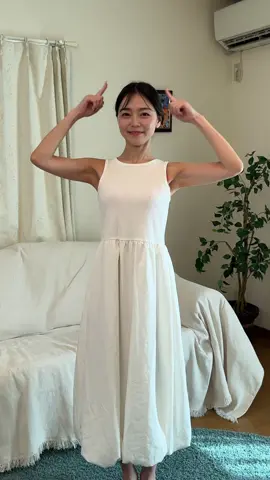 白のワンピースで踊りました#人妻 #主婦 #日常 #ダンス