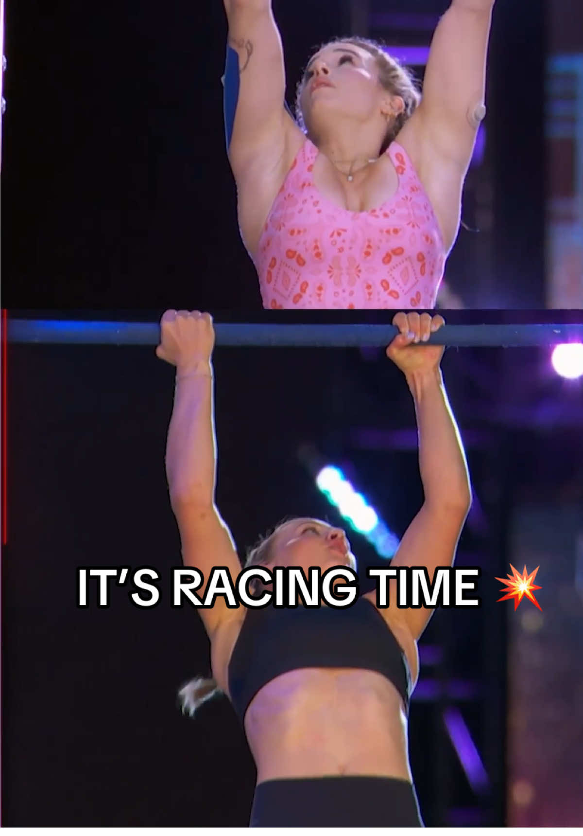 2 strong ninjas, one epic race!! 😮🔥 How will it end? 👊🏼👀 #AmericanNinjaWarrior #ninjawarrior #ANW 