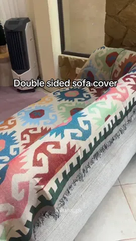 DOUBLE SIDED NA SOFA COVER 👌 #sofacover #doublesidedsofacover #sofaslipcover #homestyle #livingroomdecor