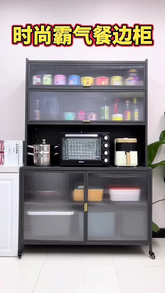Tủ Kệ Để Đồ Nhà Bếp Đa Năng Thông Minh Cao Cấp VANDO - Kệ Để Đồ Nhà Bếp Lưu Trữ Lớn Toàn Bộ Vật Dụng Phòng Bếp 