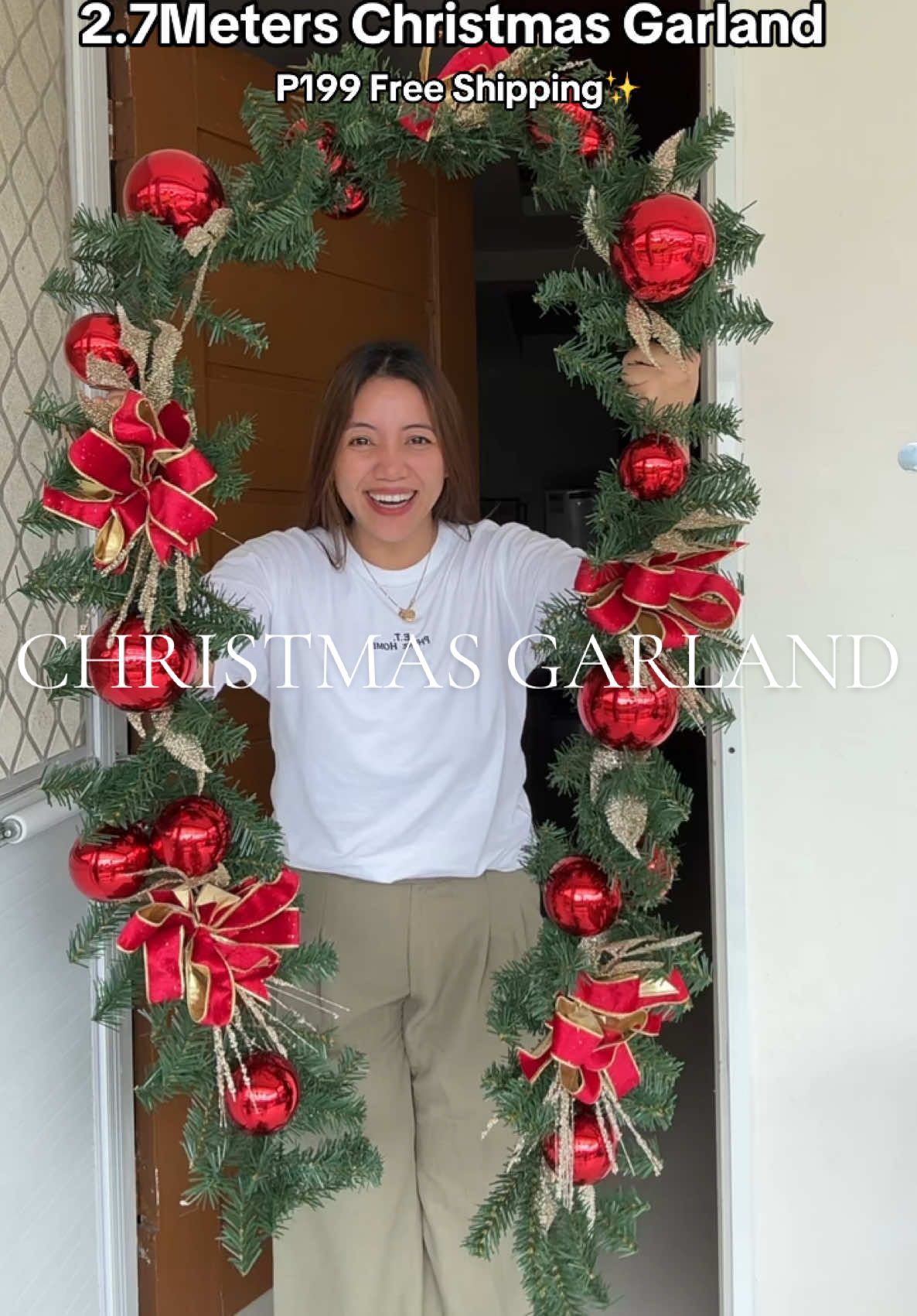 Sobrang gandaaaa 🥹🥰😍 #christmasgarland #garland #sephoraalışverişim 