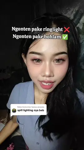 Membalas @fanisa.amanda pake lampu hajatan beb 😭 plusnyaa dia terang bgt, jd oke untuk ngonten, minusnya dia cahaya dia lama lama panas,