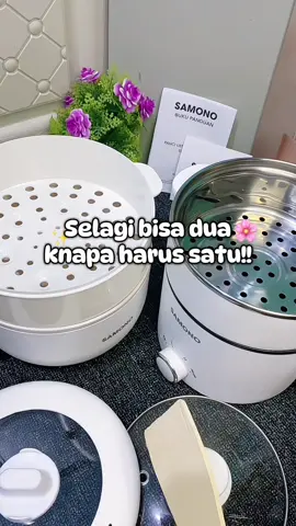 minimal punya satu kalo deh klo gamau lngsung dua #samono #samonoindonesia #pancilistrik #panciserbaguna #panciestetik 