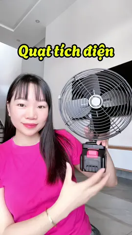 Quạt tích điện nhà nào cũng nên có nha#quattichdien #quạttichdiencamtay #giadungtienich #xuhuong #viral 