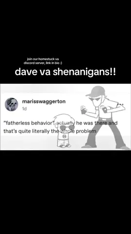 dave: @Aidenmash #homestuck #voiceacting #discord #davestrider #brostrider 