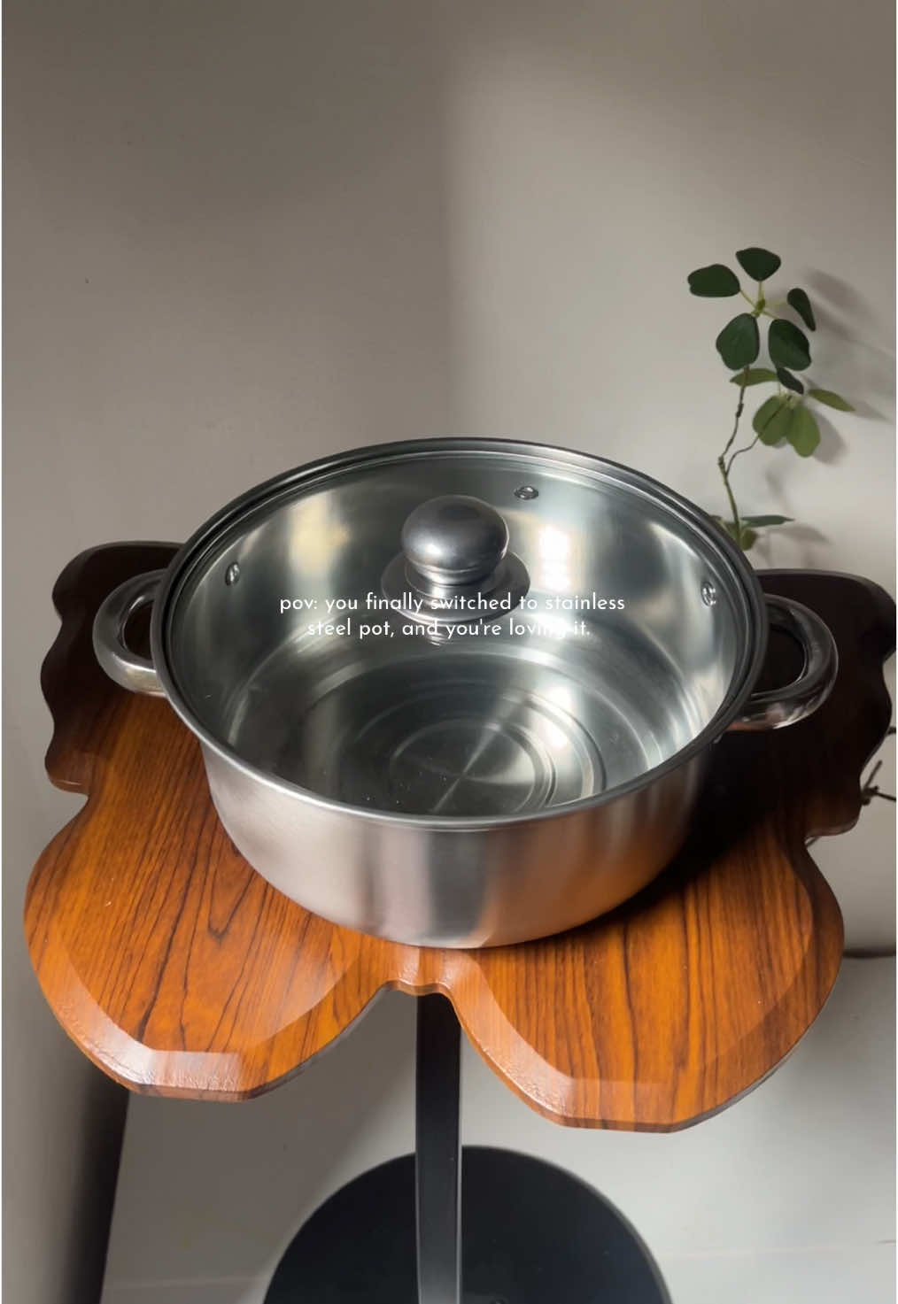 pov: you finally switched to stainless steel pot, and you're loving it! ✨ #stainlessteelpot #stainlessteel #stainlesscookware #cookware #cookwares 