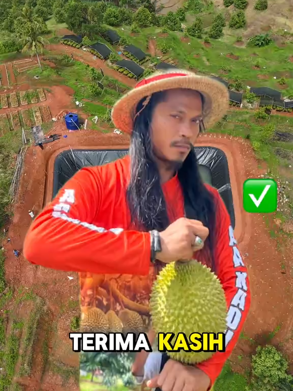Air adalah elemen penting dalam sektor perkebunan durian #durian #aakadu #kebun #viral