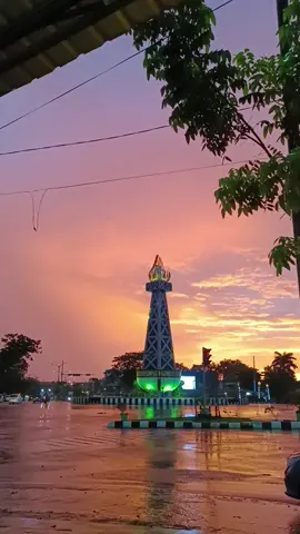 The sunset is beautiful, isn't it?#tabalong #tabalongtanjungkalsel #fyppppppppppppppppppppppp #fyp 