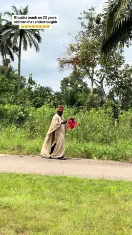 Ritualíst prank on 23 years old man that ended rough 🤣🤣🤣😂#fyppppppppppppppppppppppp #hypic 