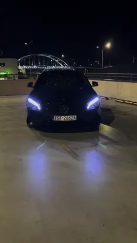 little bullet                                         #fyp #mercedes #cla #night 
