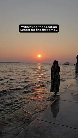 The most beautiful sunset in the world... 🌅✨ Zadar in Croatia is said to have the most beautiful sunset in the world… even famous film director Alfred Hitchcock reckoned so back in the 60s. And we think he might be right! 😍 🌍 Hey, we’re Paul & Sneha! 👋 Follow @TrovenTrippers for UK & European road trip itineraries helping you plan weekend trips around your busy 9–5! 🚗✨ We watched the sky turn every shade of orange and pink as the sun dipped into the Adriatic… with the waves playing music on the Sea Organ 🌊🎶. Then just a few steps away, the “Greeting to the Sun” lit up the waterfront once it went dark. Magic! 📍The best place is the Sea Organ, but get there early to get a good spot as it gets BUSY! Have you seen a sunset that could beat Zadar’s? Drop it in the comments 👇 #TrovenTrippers #UKTravelBlogger #Zadar #ZadarCroatia #VisitCroatia      